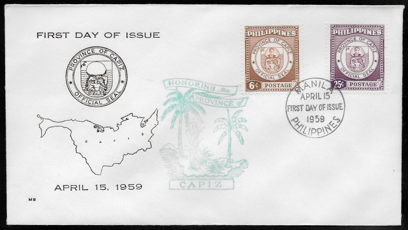 Philippines 1959 First Day Cover 